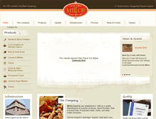 Tablet Screenshot of miltopexports.com